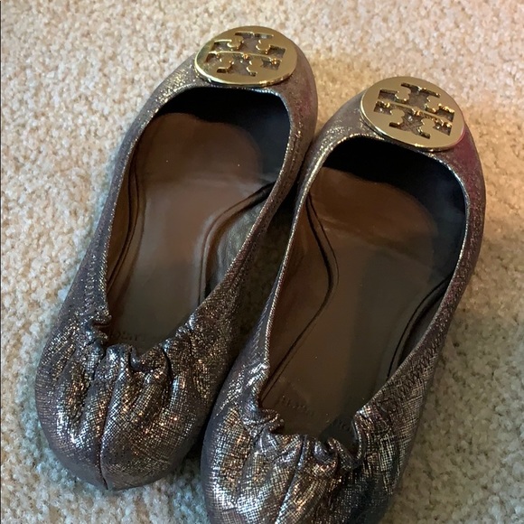 Tory Burch Shoes - Gold Tory Burch Reva